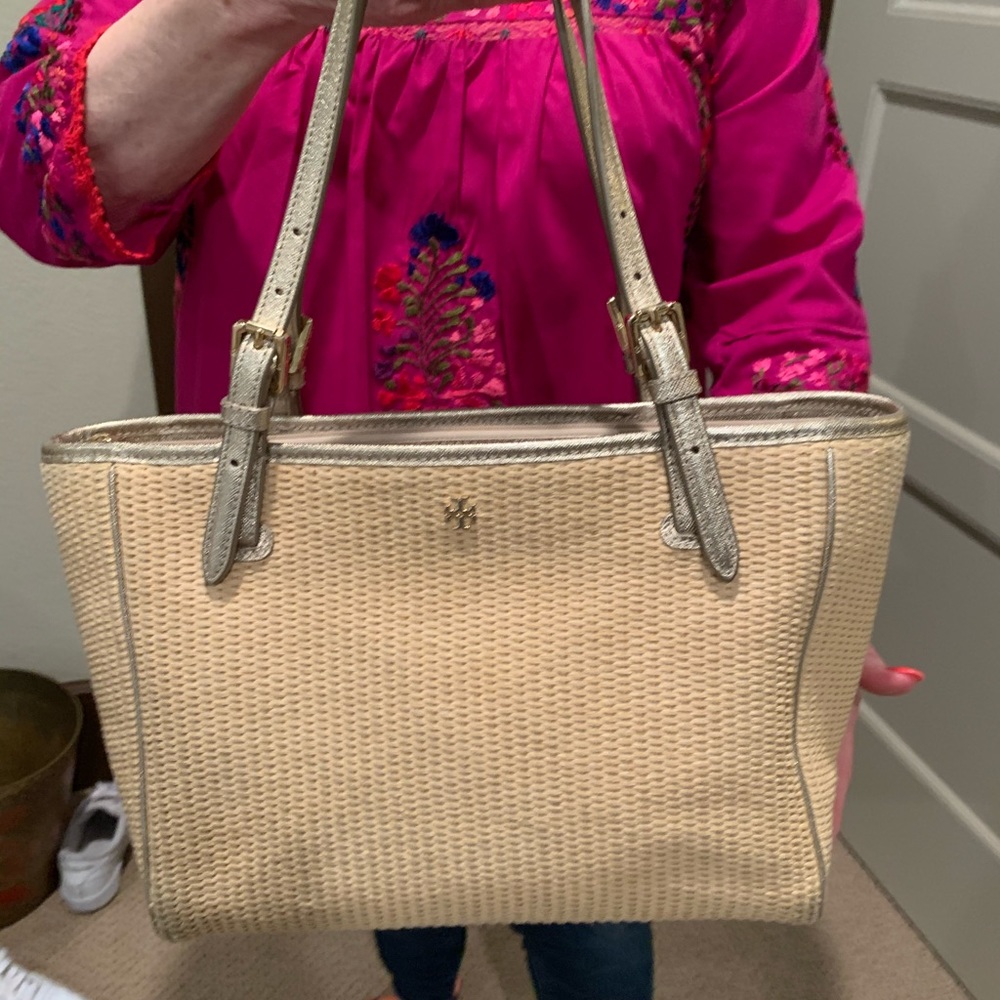 tory burch mini york tote